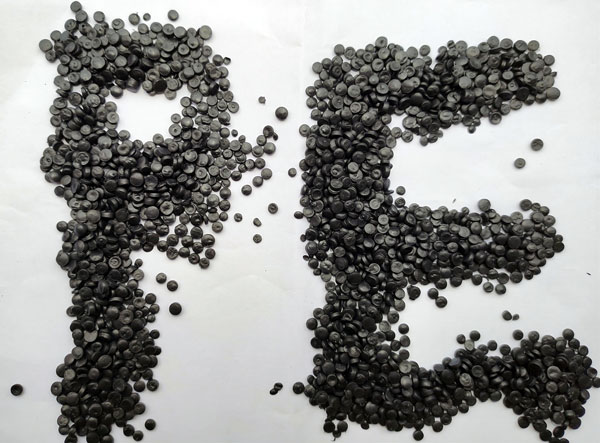 宿迁黑色hdpe拉管再生颗粒