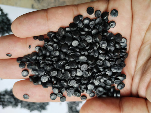 宿迁再生塑料HDPE低压管道颗粒